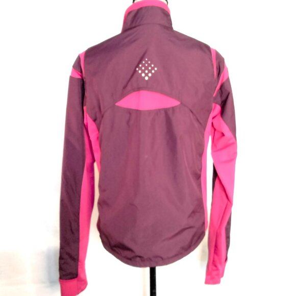 New Balance Purple Waterproof Lightweight Zippered Jacket NWOT Ladies LARGE - Picture 2 of 13